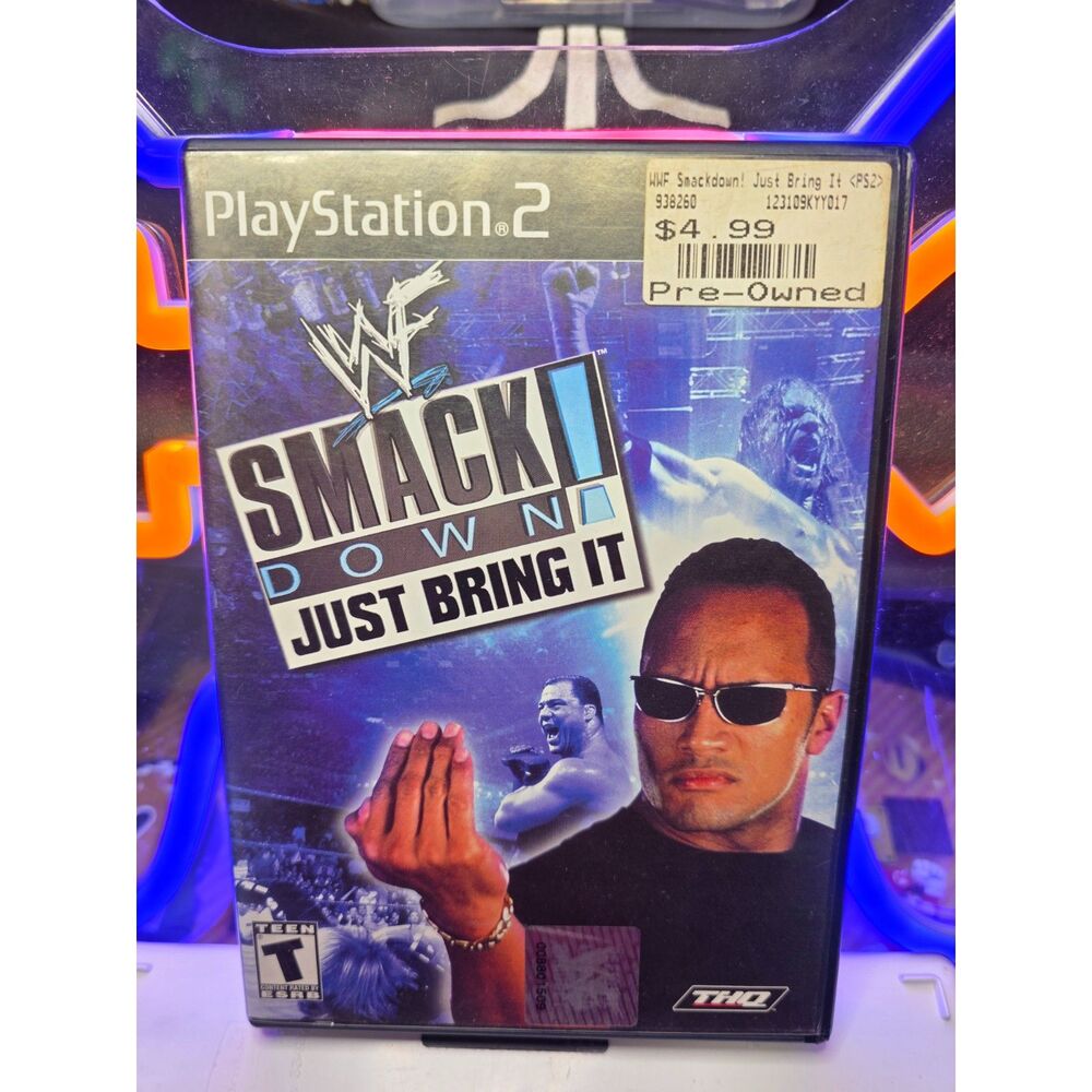 WWF Smackdown Just Bring It for Sony PlayStation 2